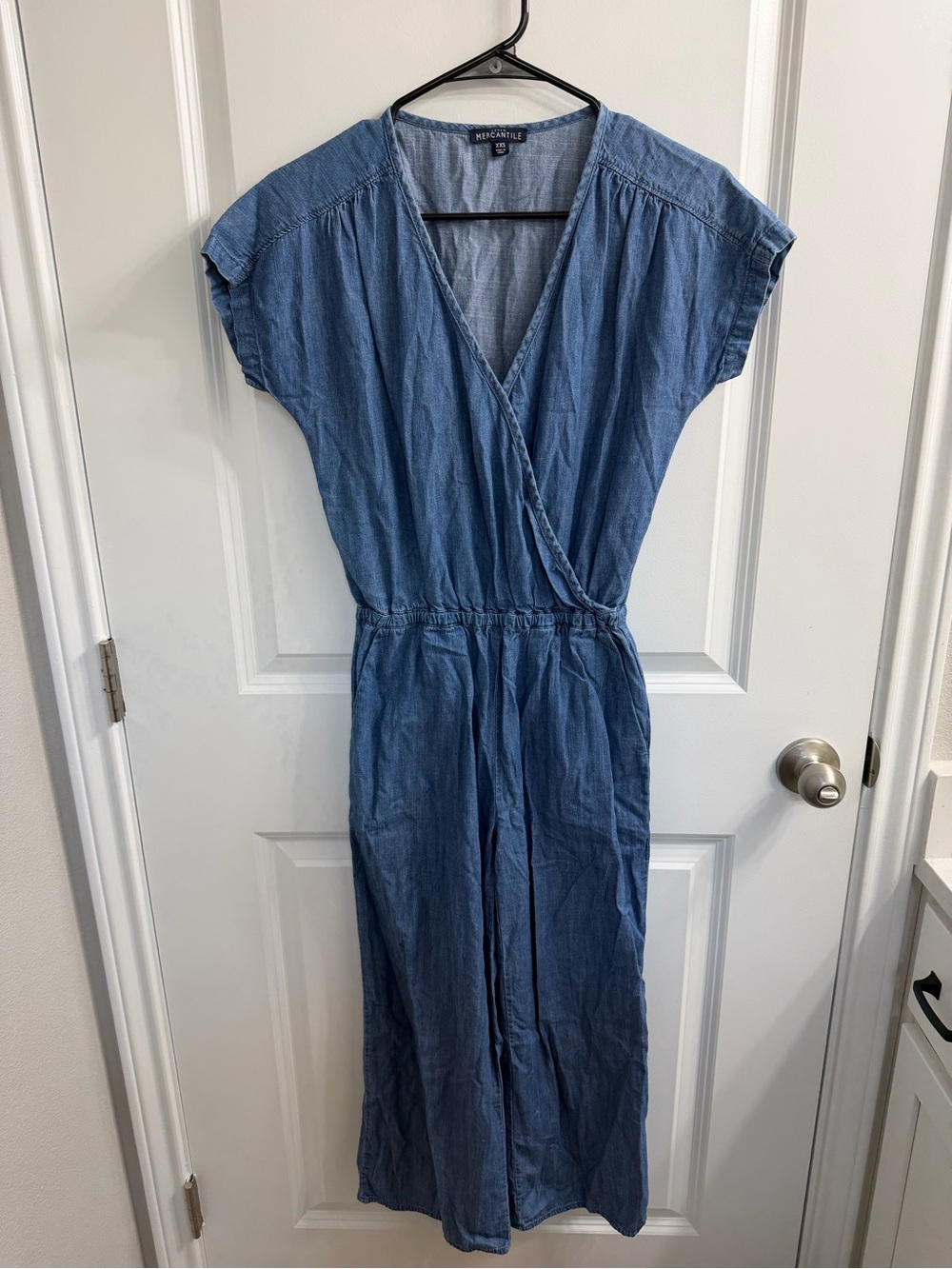 J Crew Denim Jumpsuit